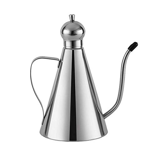 Huile D 'ol Ive Distributeur, Acier Inoxydable Huile D 'ol Ive/Vinaigre/Sauce Burette Huile Bouteille avec Drip-Free Bac à L'Épreuve des Fuites Huile D 'ol Ive Verseur Bouteille Cover