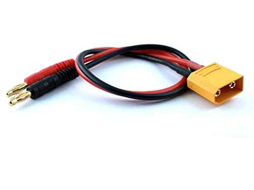Preisvergleich Produktbild marfitec © Ladekabel Bananenstecker 4 mm -> XT90 Stecker (Male)