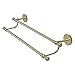Allied Brass 1072/36 Skyline Collection 36 Inch Double Towel Bar, Satin Brass