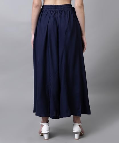 Image of Rayon Comfort Fit Palazzo
