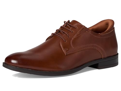 Marc Joseph New York Mens State Street Oxfords (Hands-Free Technology) Cognac 10.5 Medium