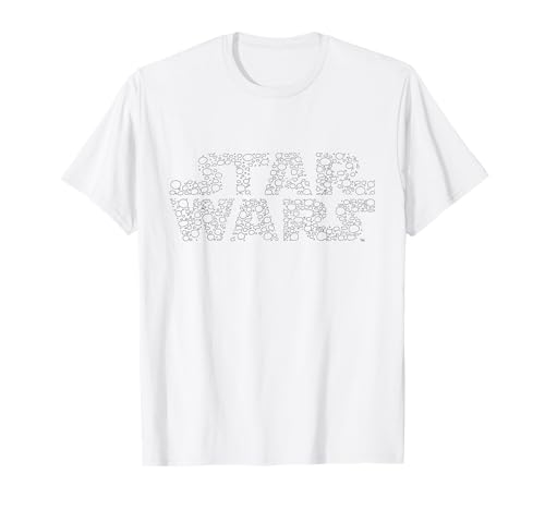 T-shirt Star Wars Logo Water Droplets idéal pour un look streetwear estival