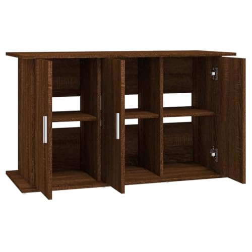 Vidaxl Supporto Acquario 101X41X58 Cm Legno Multistrato Rovere Marrone - 6