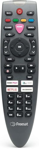 DragonSat REMOTE CONTROL for FREESAT 4K ARRIS MODELS UHD-X/UHD-4X-500GB / UHD-4X-1000GB / UHD-4X-2000GB Set top boxes