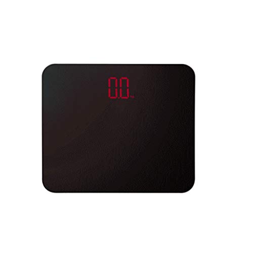 Elektronische Waage-Digitale Personenwaage, genaue Körpergewicht-Skala anzeigen, Technologie, Schwarz
