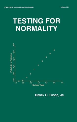 Testing For Normality (Statistics: Textbooks and Monographs)