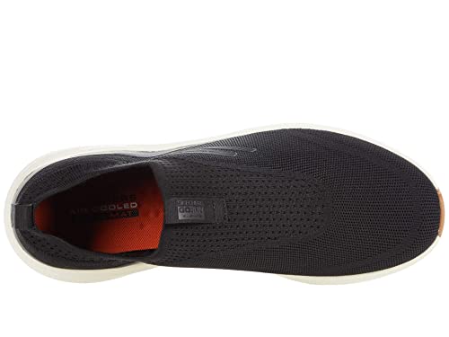 Skechers Skechers mens Gorun Elevate - Athletic Slip-on Workout Running Shoe With Cushioning Sneaker, Black/White, 10 US