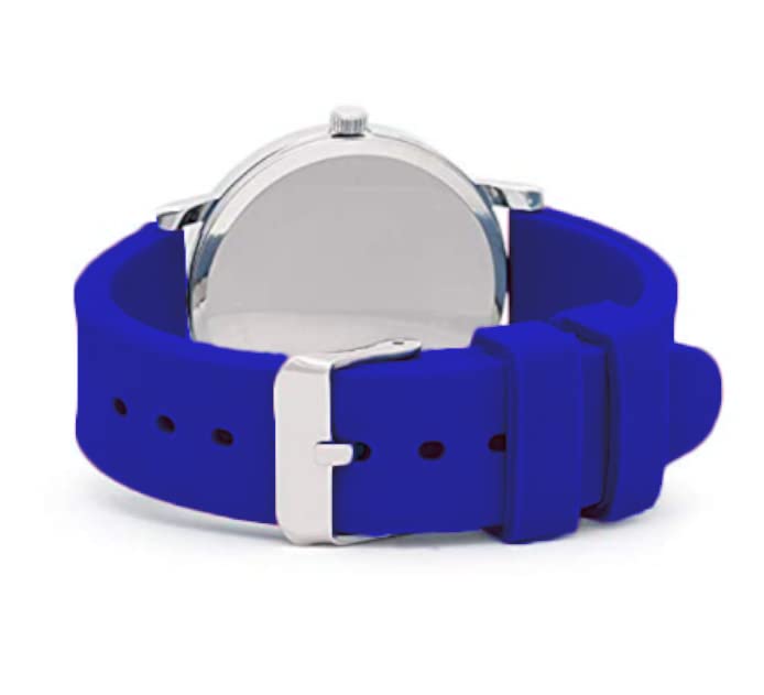 SBWC Royal Blue Rubber Silicon Watch strap 16mm Royal Blue Rubber Watch Strap For Men And Women With Steel Buckle (B0B5DDXGVH) Amazon Price History, Amazon Price Tracker