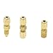 BHOLSA DPC SS ST For Centralized Lubrication System M8x1 Oil Distributor/Sseparator Fittings CNC Machine Tool Tube 4mm Throttle Valves(SS,Flow 2)