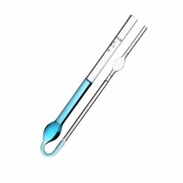 Viskosimeter U-Rohr-Kapillarviskosimeter zur genauen Messung der Flüssigkeitsviskosität – Modell 1831, 0,4 mm bis 1,5 mm Durchmesser(0.8mm)