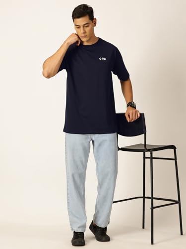 Image of Thomas Scott Men Oversized Fit Graphic Printed Tshirt