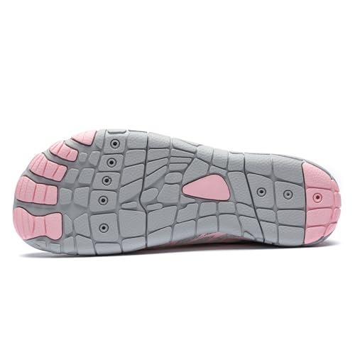 Image of Hiking Barefoot Shoes for Women Men Breathable & Non-Slip Athletic Barefoot Wide Toe Water Shoes Lightweight Perfect for Walking,Running,and Swimming
