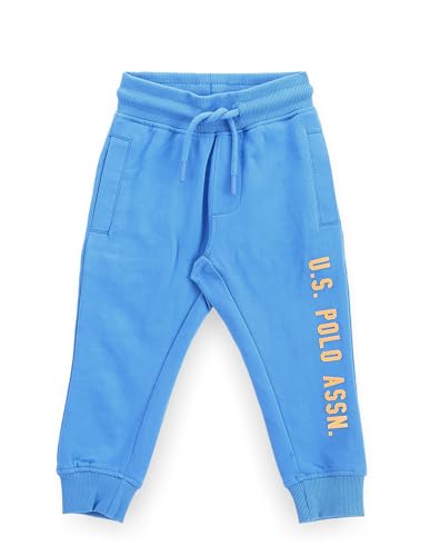 Image of U.S. Polo Assn. Kids Regular fit Boys Cotton Track Pants