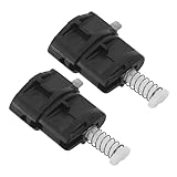 BESPORTBLE 2 Piezas de Repuesto para Maleta Clip Metálico de Bloqueo para Barra Telescópica, Accesorios de Reparación de Equipaje Grandes, Resistentes y Anticorrosión, Ideales para Viajes