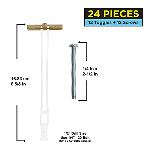 Toggler 24200-SET 12 Snaptoggle Drywall Anchor thumb #1