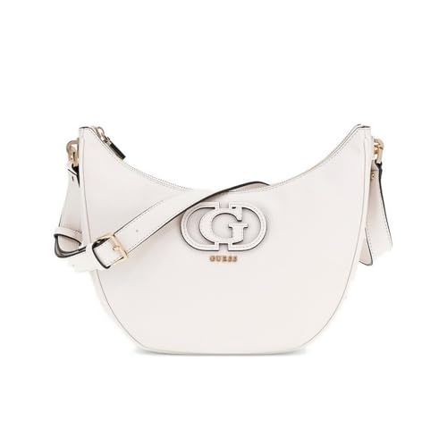 GUESS Calebra Hobo Shoulder Bag le sac blanc idéal pour le bureau