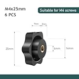 Zoom IMG-1 fomgiin 6 pezzi m4 25mm Zoom IMG-1 fomgiin 6 pezzi m4 25mm