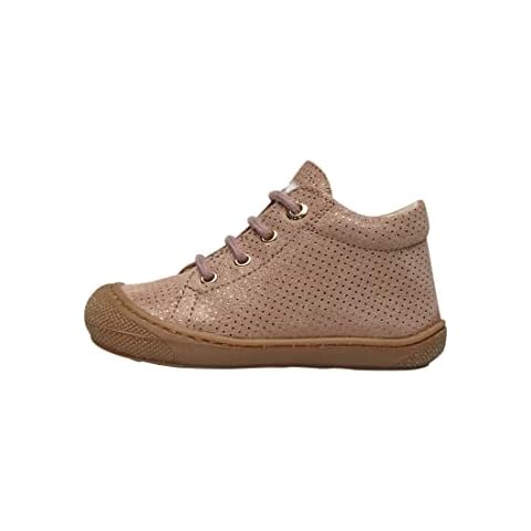 Naturino Cocoon-Zapatitos Primeros Pasos de Ante Laminado Rosa Antiguo 26 Cover