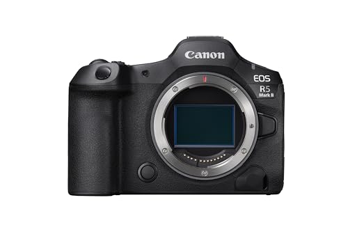 Image of Canon EOS R5 Mark II 45MP Full-Frame Mirrorless Camera Body Only (8K RAW & 4K 120p Video) - Black