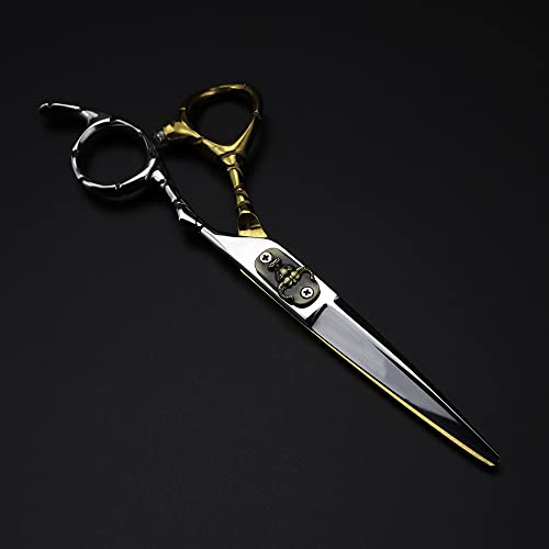Ciseaux de coupe de cheveux ergonomiques anti fatigue pour barbier