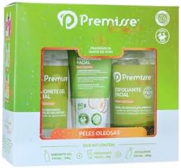 Kit Skincare Kiwi Premisse – Controle da Oleosidade para Pele Ole...