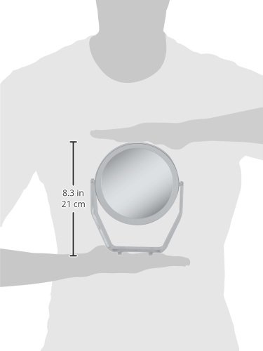 Espejo de Mano Zadro Doble Cara 5x/1x 6.5 Pulgadas Acrílico miniatura 3