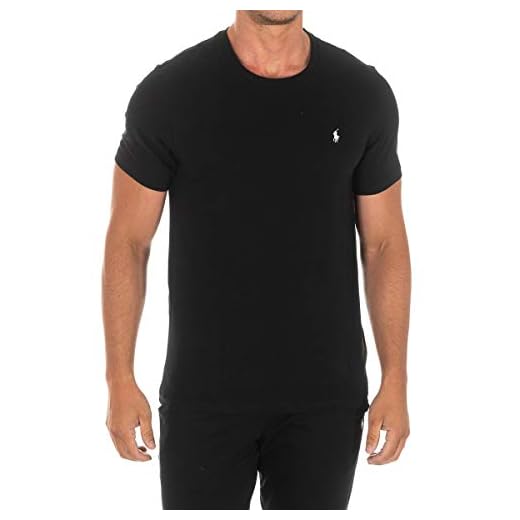 Polo Ralph Lauren | T-Shirt en Coton Noir | RLU_714706745001 - L