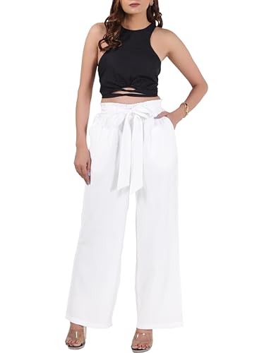 Women's Sheer Wide Leg Summer Palazzo Pants with Pockets See Through Bikini Bottom Swimsuit Cover up Beach Trousers4