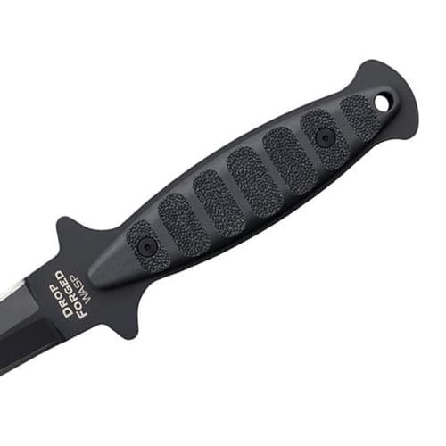 Image of COLD STEEL Drop Forged Wasp Dagger 52100 Steel Single-Piece 6.75 inch Spear Point Blade 5.5 inch Handle Fixed Blade Knife w /Secure-Ex Sheath | Single-Piece Drop-Forged 52100 High-Carbon Double-Edged Spear-Point Blade 6.75, 5.5 Handle, Secure-Ex Sheath, ~8.4 Oz