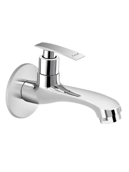 See full amazon price history chart for Kamal Full Brass Long Body Bib Cock Tap with Wall Flange | Wall Mounted | Chrome Finish | Silver (Pack of 1) Kamal Full Brass Long Body Bib Cock Tap with Wall Flange | Wall Mounted | Chrome Finish | Silver (Pack of 1) (B0756YJX23) Amazon Price History, Amazon Price Tracker
