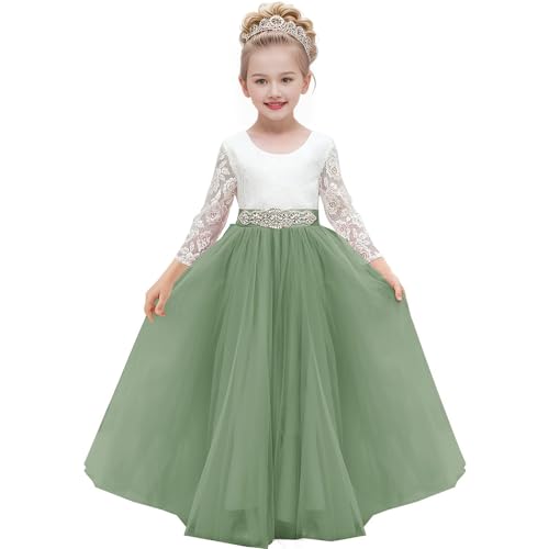 a-line Flower Girl Dress v Back Pretty Princess Ball Gown Pageant Dresses for Girls4