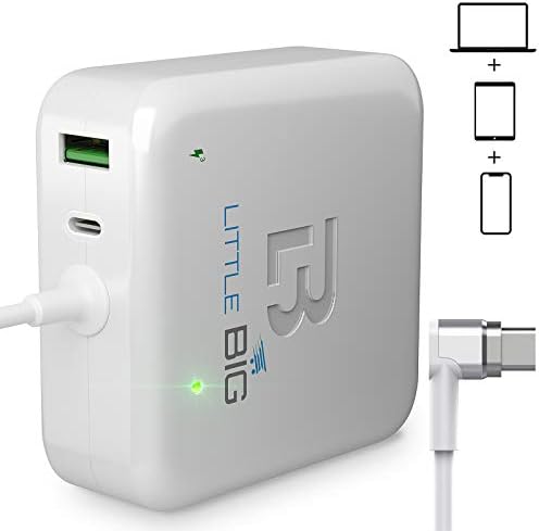 MacBook Pro Charger 61W USB C - Laptop PD Type C Charger Compatible with Late 2016 and UP Apple MacBook Pro 11 inch & 13 inch | Charge Phone, Tablet, Mac from One Plug | Mac Charger Power Adapter