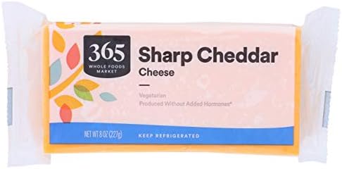 365 by Whole Foods Market, Cheddar Sharp Bar, 8 Ounce