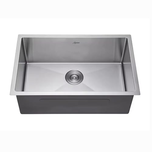 Aquieen SS 304 Hand Made Kitchen Sink with Coupling (30" x 18" x 9") (B07TDBR36G) Amazon Price History, Amazon Price Tracker