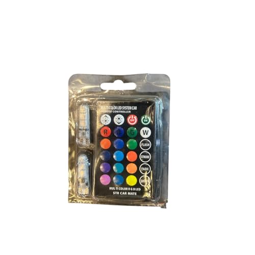Generic ZM Riders Zone Multicolour RGB LED Bulb, Pack of 2 - Image 3