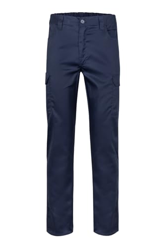 Velilla 103025 Pantalón multibolsillos, color Azul Navy, Talla 46