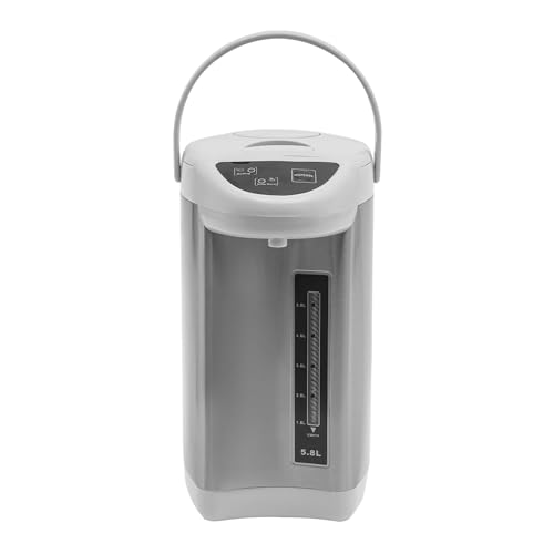 Hervidor eléctrico de acero inoxidable 4L gris miniatura 3