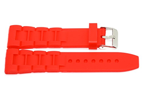 22MM Rubber Composite Sport Watch Band Strap FITS LUMINOX -  Cuir De Lyon, 22RDLMXRB