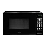 Danby DBMW0721BBB 0.7 Cu. Ft. Countertop Microwave, 700W, 10 Power Levels, 6 Auto-Cook Presets, Express Cook + 30 Sec, Auto Defrost & Child Lock, Black