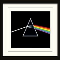 Pink Floyd DARK SIDE OF THE MOON Framed and Mounted Print from Pyramid International Officially licensed product Produced in the UK Ready to hang The print is approximatly 30cm x 40cm excluding frame