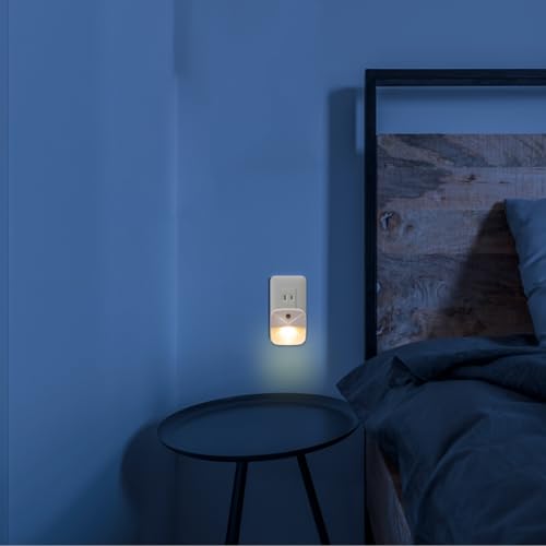 Lámpara de mesa de noche LED sensor Zerodeko blanca miniatura 6
