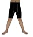 LANBAOSI Boy's Football Compression Short Pants Kid's Sports Tights Legging (14, Black)