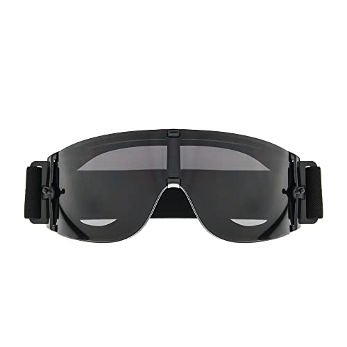 Crossbody Tactical Assault Goggles,Army Goggles Safety Goggles Airsoft Goggles Military Eye Protection Hunting Glasses For Shooting,3 Interchangeable Multi Anti Fog Lens. #TOP1