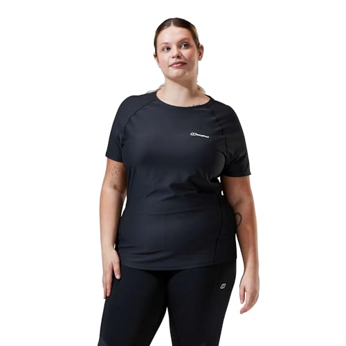 T-Shirt Technique Berghaus Femme Manches Courtes Maillot Col Rond