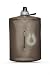 Hydrapak Stow - Collapsible Water Bottle (1L/32oz) - BPA & PVC Free Ultralight Travel Bottle - Mammoth Grey