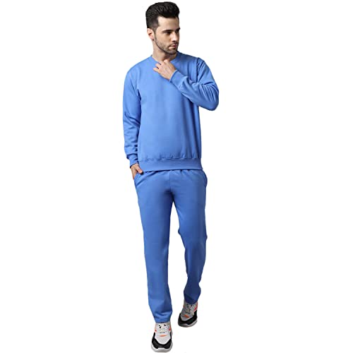 Image of Mack Jonney Fleece Solid Tracksuit Co-ord Set for Men- SW RN LOWER 02-P