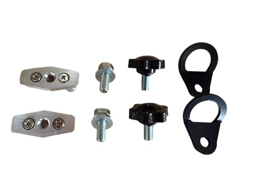 Heavy-Duty LinQ Rack Mounting Anchor for Can-Am ATVs & UTVs Converts LinQ Mounting Locations to Threaded Anchor Points Secure Cargo Tools & Accessories (2-Pack)