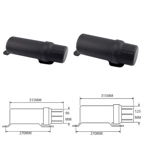 Image of YIBO Motorcycle Parts Tool Tube Suitable for Waterproof Storage Box (90mm)