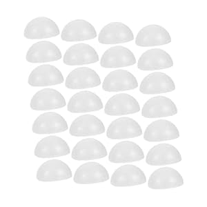 HAPINARY 50 Stück Halbkugeln Blumen Igel