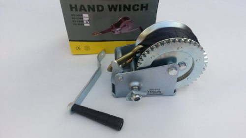 Professional 1200Lb Heavy Duty Hand Boat Winch 20 Meter of Cable TD023